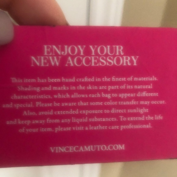 VINCE CAMUTO - EUC Tote Bag - Picture 13 of 13